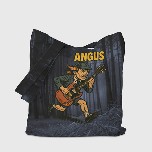 Сумка-шоппер Ангус ACDC / 3D-принт – фото 1