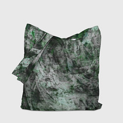 Сумка-шоппер Абстракция - grey emerald rock