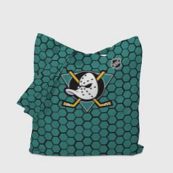 Сумка-шоппер Анахайм Дакс - зеленые соты