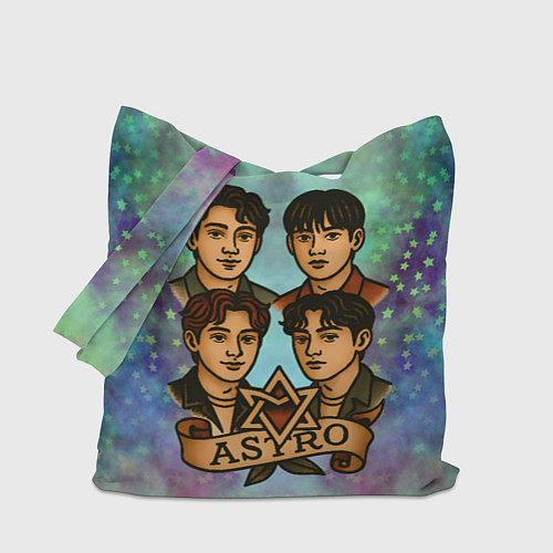 Сумка-шоппер Astro в стиле татуировки / 3D-принт – фото 1