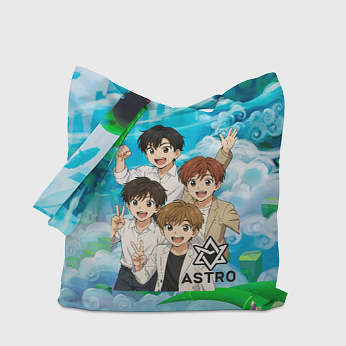 Сумка-шоппер Astro в аниме стиле / 3D-принт – фото 1