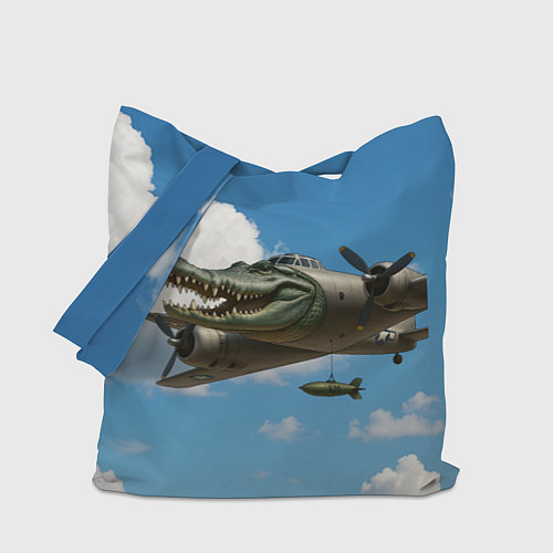 Сумка-шоппер Бомбардиро крокодило / 3D-принт – фото 1