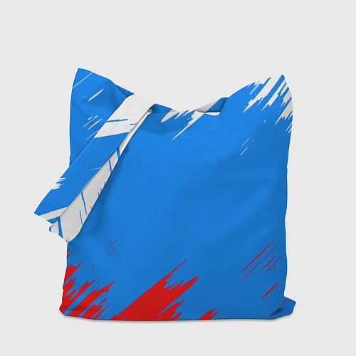 Сумка-шоппер Патриот Россия - флаг / 3D-принт – фото 1