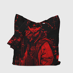 Сумка-шопер Кибернетический Они, цвет: 3D-принт