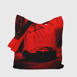 Сумка-шопер Японский спорткар, цвет: 3D-принт