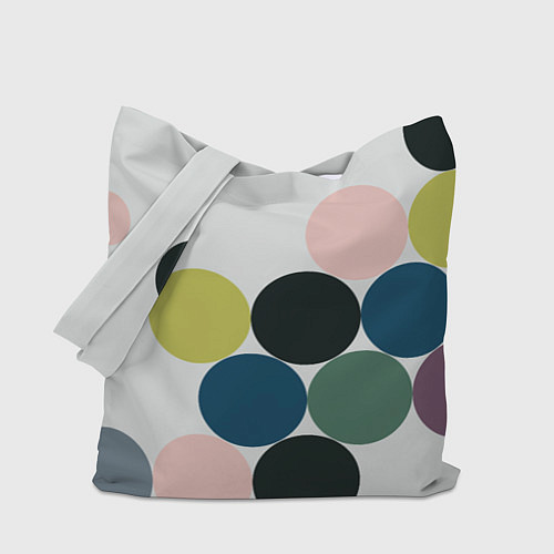 Сумка-шоппер Кластер чил - абстракция / 3D-принт – фото 1