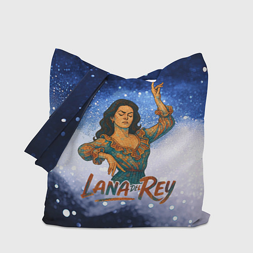 Сумка-шоппер Lana Del Rey танцует / 3D-принт – фото 1