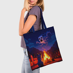 Сумка-шопер Собака и гаст, цвет: 3D-принт — фото 2