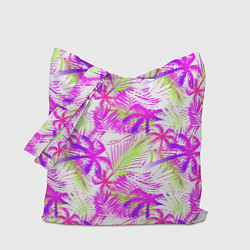 Сумка-шоппер Palm tree pink