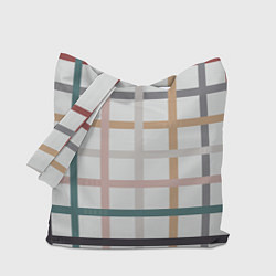 Сумка-шоппер Плетенка пастельная