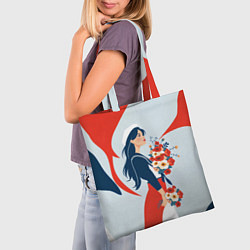 Сумка-шопер Морячка встречает своего, цвет: 3D-принт — фото 2