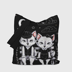 Сумка-шопер Чёткие волчата, цвет: 3D-принт