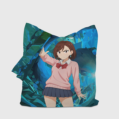 Сумка-шоппер Сиратори Айра - знак стоп / 3D-принт – фото 1