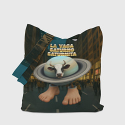 Сумка-шоппер La Vaca Saturno Saturnita мем