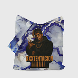 Сумка-шопер XXXTentacion gangster, цвет: 3D-принт