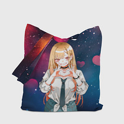 Сумка-шопер Марин Китагава с любовью - Эта фарфоровая кукла вл, цвет: 3D-принт