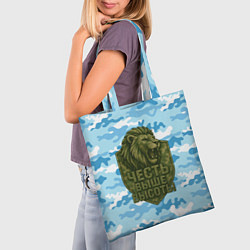 Сумка-шопер Честь выше высоты ВДВ, цвет: 3D-принт — фото 2