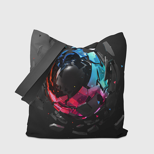 Сумка-шоппер Abstract graphics / 3D-принт – фото 1