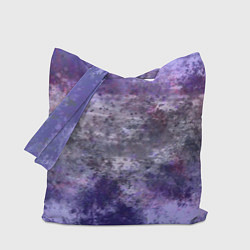 Сумка-шопер Абстракция - blue-violet night sky, цвет: 3D-принт