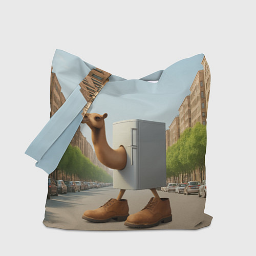 Сумка-шоппер Фриго Камело мем / 3D-принт – фото 1