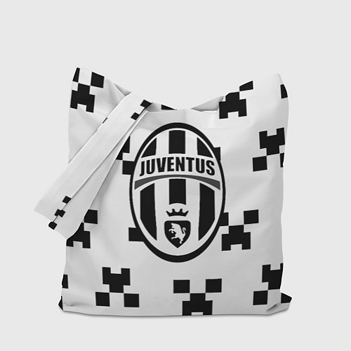 Сумка-шоппер Juventus x minecraft pattern / 3D-принт – фото 1