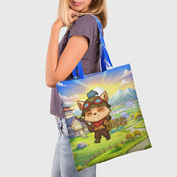 Сумка-шопер League of legends Тимо, цвет: 3D-принт — фото 2