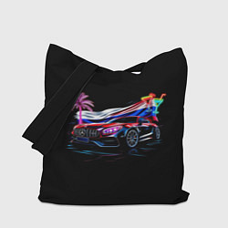 Сумка-шопер Mercedes amg, цвет: 3D-принт