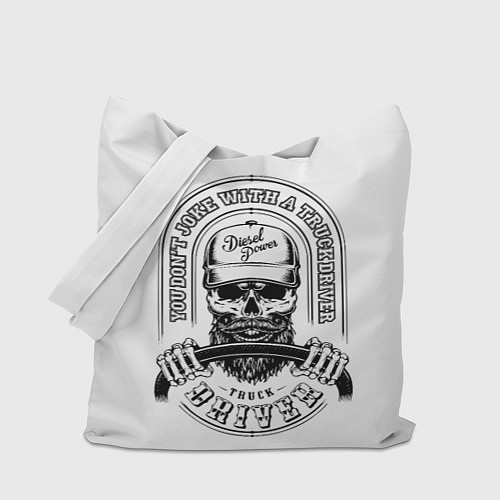 Сумка-шоппер Водитель грузовика / 3D-принт – фото 1