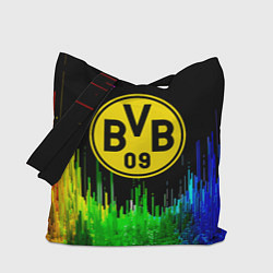 Сумка-шопер Borussia градиент текстура, цвет: 3D-принт