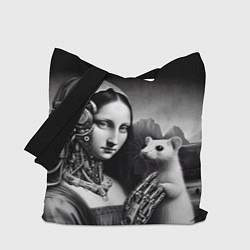 Сумка-шоппер Cecilia Gallerani - the lady with the ermine cyber