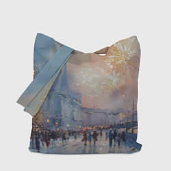 Сумка-шоппер Новогодняя Питерская атмосфера