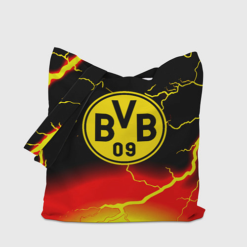 Сумка-шоппер Borussia шторм молнии / 3D-принт – фото 1
