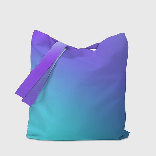 Сумка-шоппер Color multi-colored gradient / 3D-принт – фото 1