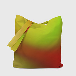 Сумка-шопер Color multicolored gradient, цвет: 3D-принт