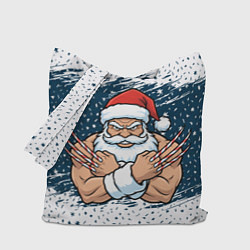 Сумка-шопер Сантамаха, цвет: 3D-принт