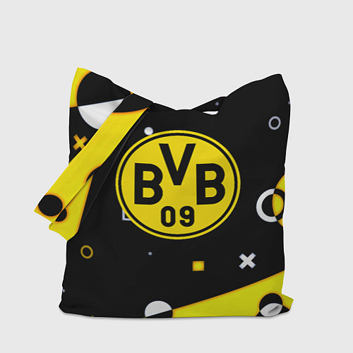 Сумка-шоппер Borussia геометрия текстура / 3D-принт – фото 1
