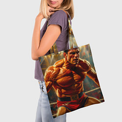 Сумка-шопер Титан ринга, цвет: 3D-принт — фото 2