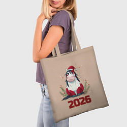 Сумка-шопер Карикатурная лошадка 2026, цвет: 3D-принт — фото 2