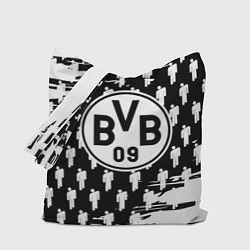 Сумка-шопер Borussia люди краски, цвет: 3D-принт