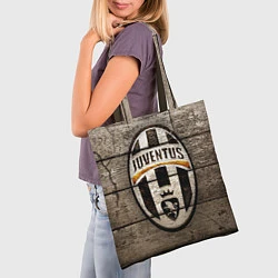 Сумка-шопер Juventus, цвет: 3D-принт — фото 2