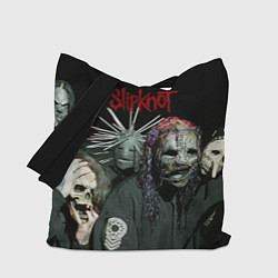 Сумка-шопер Slipknot, цвет: 3D-принт