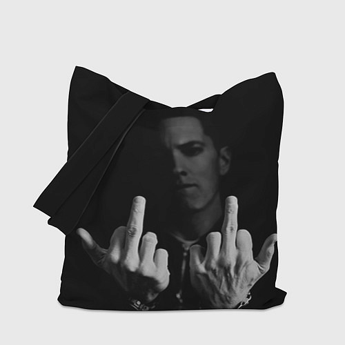 Сумка-шоппер Eminem Fuck / 3D-принт – фото 1