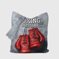 Сумка-шопер Boxing Russia, цвет: 3D-принт