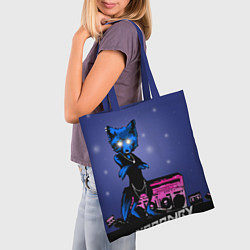 Сумка-шопер The Prodigy: Night Fox, цвет: 3D-принт — фото 2