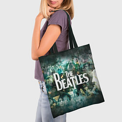 Сумка-шопер The Beatles Stories, цвет: 3D-принт — фото 2