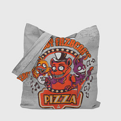 Сумка-шопер Freddy Pizza, цвет: 3D-принт