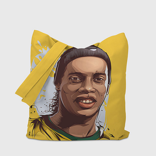 Сумка-шоппер Ronaldinho Art / 3D-принт – фото 1