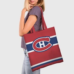 Сумка-шопер Montreal Canadiens, цвет: 3D-принт — фото 2