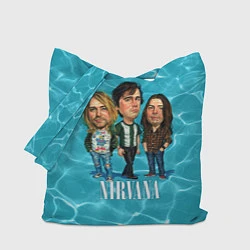 Сумка-шопер Nirvana: Water, цвет: 3D-принт