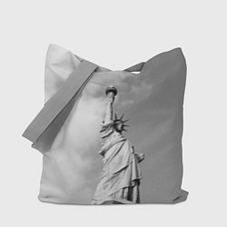 Сумка-шопер Статуя Свободы, цвет: 3D-принт